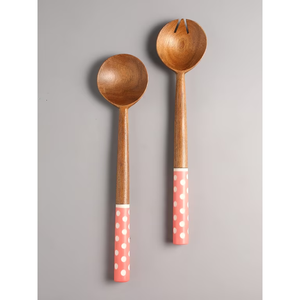 Elegant Acacia Wood Cooking Spoon Set Durable Kitchen Wooden Spoon - Product Image 2
