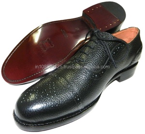 Goodyear, zapatos de estilo Oxford Brogue de cuero de vaca genuino para hombre, transpirables, soldados con cordones, ligeros, para primavera, verano, otoño e invierno, fiesta - Product Image 1