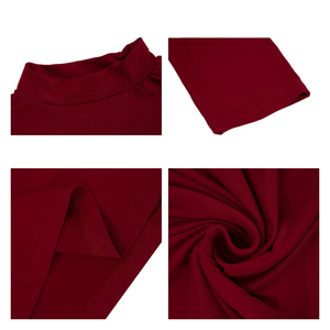 Pull côtelé à col roulé pour homme, manches longues, coupe extensible, mode estivale, vêtements pour homme, doux, respirant, tenue quotidienne - Product Image 2