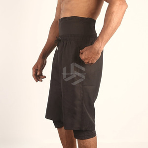 Men's Awrah Shorts Halal Muslim Mid-Knee Casual Sunnah <b>Islamic</b> Eco-Friendly Quick Dry Breathable Activewear - Product Image 3