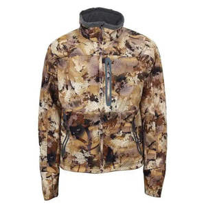 Ensemble de veste et pantalon de chasse pour homme, respirant, de haute qualité, camouflage hivernal, impression HD personnalisée, vente en gros - Product Image 3