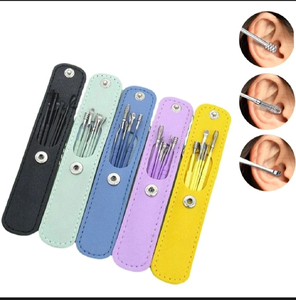 <b>Ear</b> Wax Removal Cleaner Portable <b>Ear</b> <b>Cleaning</b> <b>Tool</b> With Soft Flexible Tips For Safe Comfortable <b>Ear</b> Care - Product Image 5