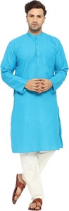 Shalwar Kameez traditionnel pour hommes, coupe décontractée, matière en coton durable, confortable, tenue longue durée - Product Image 5