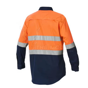 Vêtements de travail industriels pratiques au design fonctionnel, combinaison ignifuge en polyester, haute visibilité, respirante, séchage rapide - Product Image 5