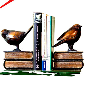 Serre-livres en bois et métal le plus vendu pour la décoration de la maison et du bureau, serre-livres écologique, support de livres de qualité supérieure - Product Image 4