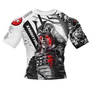 Rashguards personnalisés Samurai MMA pour enfants, 5 points de couture, panneaux en mesh pour une meilleure respirabilité - Product Image 6
