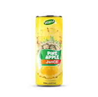 Boissons au jus de corossol de 250 ml de Wana Beverage Company, marque privée OEM/ODM, couleur pastèque, la boisson aromatisée la plus tendance du Vietnam