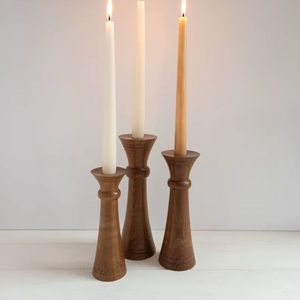 Portavelas Artístico de Madera con Encanto Rústico, Forma Hexagonal, Construcción Artesanal para Diseños Personalizados POR MULTI CRAFT - Product Image 1