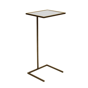 Table basse en métal avec plateau en bois, finition noire et dorée, pour la décoration du salon, meuble décoratif pour la maison. - Product Image 3