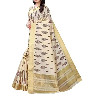Sari de Chifón para Mujer con Tela Ligera, Caída Fluida y Detalles Delicados para un Estilo Tradicional y Contemporáneo - Product Image 6