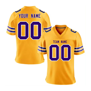 Maillot de football américain personnalisé, maillots de football par sublimation, maillot de football en twill, prix bas, prix de gros - Product Image 2