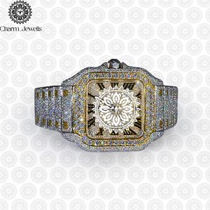 Charm_Jewells Luxury Stainless Steel Square <b>Watch</b> With Sapphire Crystal Quartz Movement Analog Dial Women Fashion Design - Product Image 5