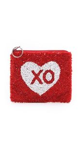 Pochette à monnaie décorative brodée de perles avec un travail artisanal détaillé et un rangement polyvalent pour tous les jours - Product Image 3