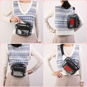 Riñonera Transparente Unisex, Bolsa de Cintura Transparente, Bolso para Deportes al Aire Libre, Viajes, Playa, Conciertos, Bolsa Impermeable - Product Image 6