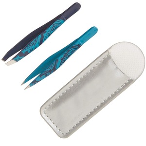 Pinzas Profesionales de Acero Inoxidable para Cejas y Pestañas de Alta Calidad, Reutilizables, Ligeras, para Uso en Salón, con Empaque - Product Image 4