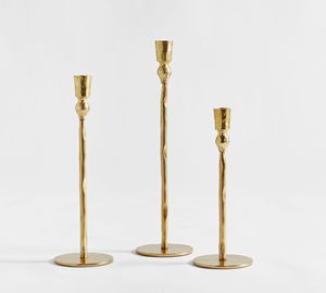 Traditional aluminum candle <b>holders</b> Sustainable metal candle stand Handmade candle <b>holders</b> for home - Product Image 3