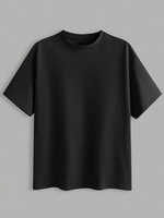 Men's Short Sleeve T-Shirt Set 100% Cotton Breathable Skin-Friendly Regular Fit Loose Neck