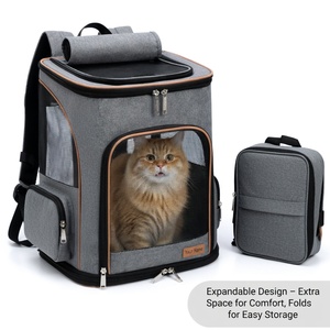 Lekereise Expandable Pet Carrier <b>Backpack</b> OEM/ODM Wholesale Airline Approved <b>Foldable</b> Travel Bag for Small Dogs and Cats - Product Image 4