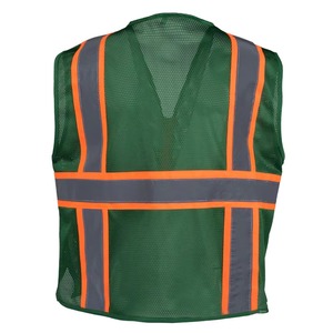 Gilet de sécurité léger avec panneaux réfléchissants lumineux et ajustement réglable pour une visibilité accrue - Product Image 3