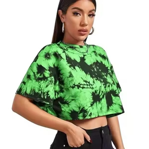 Breathable Custom 100% Cotton Women T-shirts Women Crop Top Shirts Women Long Sleeve Crop Top T Shirts Cheap Price OEM - Product Image 2