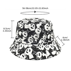 Y2K Psychedelic <b>Mushroom</b> Print <b>Bucket</b> <b>Hat</b> Unisex Spring Summer Casual Style Adult Fashion Accessory - Product Image 5
