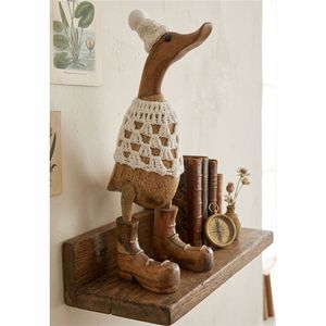 Artisanat en bambou tricoté en forme de canard - Product Image 4