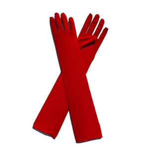 Mitaines extensibles pour femmes, gants de fête, de spectacle, de bar, de danse, de déguisement, longueur 45 cm - Product Image 2