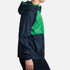 Chaqueta Cortavientos de Nailon con Capucha para Hombre, Estilo Urbano, con Cierre de Cremallera, Estilo Casual y Ajuste Cómodo - Product Image 4