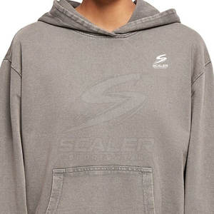 Sudadera con Capucha de Invierno Personalizable al por Mayor, Estilo Urbano, Lavado Ácido, Interior Suave Cepillado, Poliéster/Algodón, Secado Rápido, Lavado Único - Product Image 5