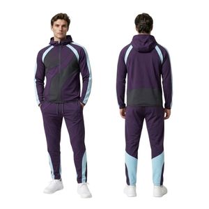 Custom Heavyweight Fleece Sweats Tracksuit Hooded Neck Long Sleeve <b>Thermal</b> Windbreaker Outdoor Jogging Warm <b>Men</b> Gym Tracksuits - Product Image 5