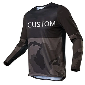 Maillot de motocross pour une performance ultime, maillot de motocross à manches longues coupe-vent d'été avec impression par sublimation, tissu respirant - Product Image 2