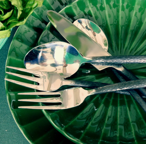 Vente en gros Ensemble de 5 pièces en acier inoxydable royal, ensemble de couverts en métal poli miroir, argenterie, y compris ensemble fourchette cuillère couteau - Product Image 4