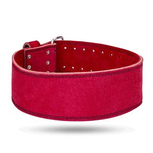 Venta caliente Cinturón de levantamiento de pesas de cuero genuino Cinturón de levantamiento de pesas de doble punta personalizado Gimnasio Ejercicio Cinturón de soporte de espalda baja - Product Image 2