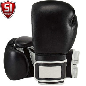 SUMROOS SI - Juego de Guantes de Boxeo, Diseño Múltiple, Cuero, Correa de Muñeca Ajustable, Duraderos, Protectores, Cómodos, Equipo de Entrenamiento con Cordones - Product Image 4