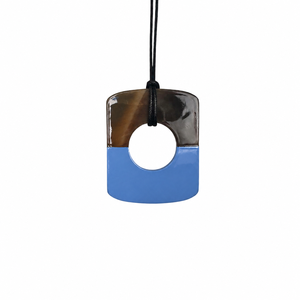 Collier pendentif en corne de buffle écologique personnalisé du Vietnam, tendance, unique, couleur naturelle, plaqué, vente chaude, bijoux de mode pour mariage - Product Image 5
