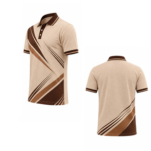 Polo pour homme, manches courtes, polyester, séchage rapide, pour le golf, les sports, les vêtements de travail d'équipe, uniforme personnalisé, fournisseur en gros, vente en gros - Product Image 6