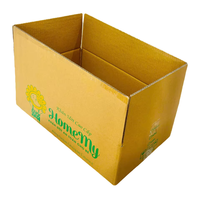 Boîte en carton ondulé kraft multicouche, imperméable, robuste, recyclable, écologique, personnalisable pour œufs de volaille, prix de gros