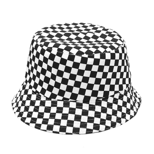 Adult Summer Sport Golf Custom Logo Design All Over Print Cotton <b>Reversible</b> Embroidered Fisherman <b>Bucket</b> Sun <b>Hat</b> - Product Image 1