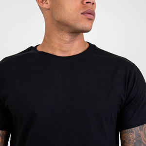 Camiseta de Algodón de Alta Calidad Personalizada para Hombre, Camiseta Blanca Extra Grande y Gruesa para Impresión, Camisetas para Hombre - Product Image 5