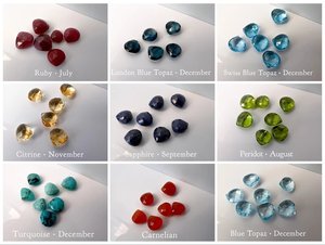 Heart Shape Moonstone Drop <b>Earrings</b> Silver Dainty Jewelry June Birthstone Rainbow Moonstone Handmade Gift for Women - Product Image 5