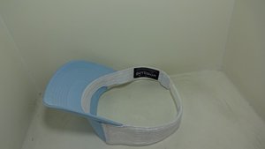 Visera Deportiva Azul Claro Personalizada al por Mayor, Visera de Malla de Alta Calidad con Logotipo Bordado - Product Image 4