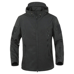 Vestes coupe-vent personnalisées pour hommes, veste d'hiver à fermeture éclair, imperméable, pour la course à pied, le VTT, avec capuche, légère, veste pour hommes - Product Image 5