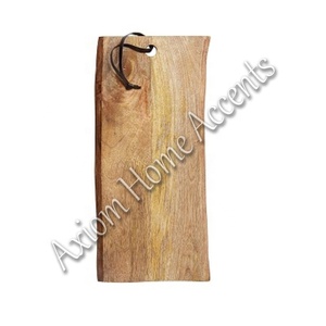 Tabla de Quesos Rectangular Premium Axiom Home Accents, Base de Madera Resistente Hecha a Mano, Tabla de Cortar Ecológica para Servir en la Cocina - Product Image 3