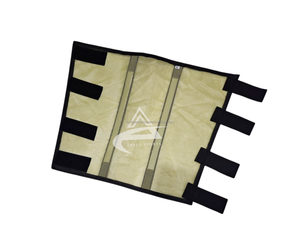 Ensemble de 4 pièces de niveau en tissu de haute qualité Leggings de mouche de cheval enveloppes de jambe de mouche en maille pour l'équitation des chevaux - Product Image 2