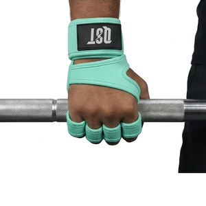 Custom Wholesale Cross <b>Training</b> Half Finger Gym <b>Gloves</b> Weightlifting <b>Gloves</b> Silicone Grip Wrist Support Unisex Workout <b>Gloves</b> - Product Image 5