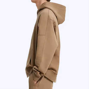 Sudadera con capucha extragrande de felpa francesa de 400g personalizada para hombre, sudadera vintage de algodón grueso para hombre y mujer, ropa urbana. - Product Image 6