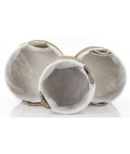Natural Style Seagrass Eco-Friendly Rustic Multifunction Handmade <b>Basket</b> <b>Shelf</b> Organizer for Home and Kitchen <b>Storage</b> - Product Image 3