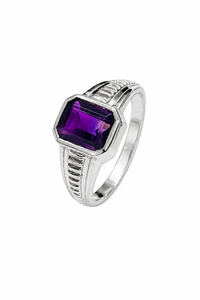 Anillo de Topacio Azul Suizo en Plata de Ley 925 KLSR12418 - Product Image 5