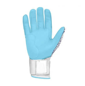 Gants de frappeur de baseball en cuir avec service OEM, respirants, fermeture auto-agrippante, logo personnalisé, antidérapants, légers, ambidextres - Product Image 6
