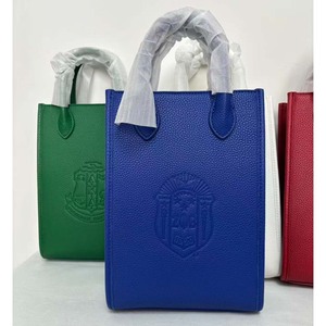 Zeta phi Beta กระเป๋าสะพายข้าง Zeta sorority CROSS Body กระเป๋ากรีกสีฟ้าและสีขาว - Product Image 5